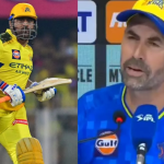 CSK कोच Stephen Fleming ने बताया क्यों MS Dhoni नंबर-9 पर कर रहे  बैटिंग