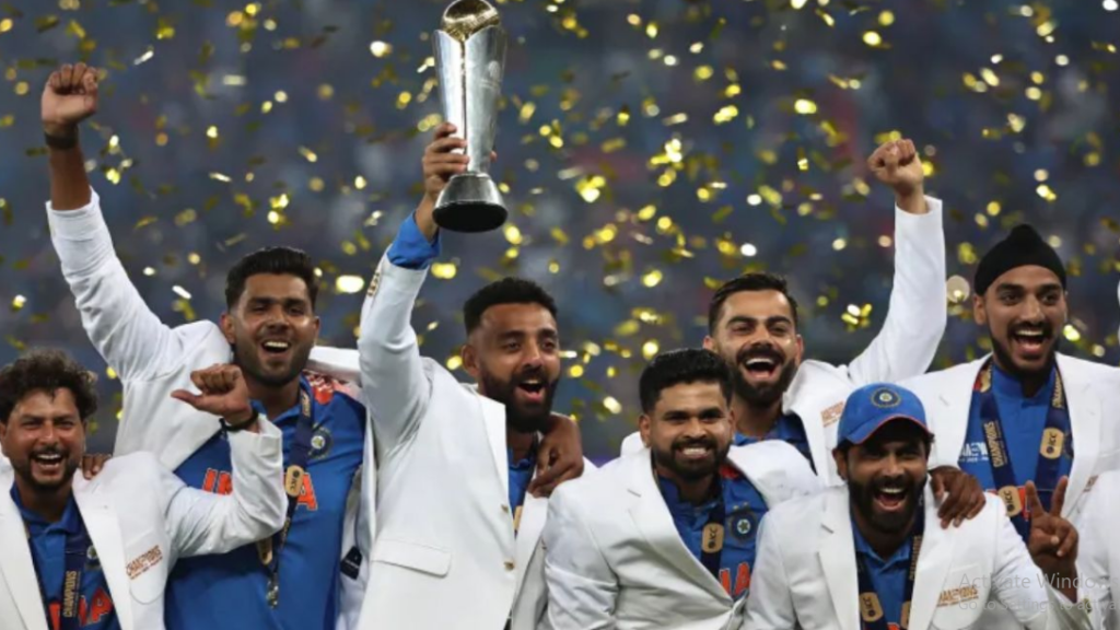 टीम इंडिया ने चैंपियंस ट्रॉफी 2025 जीतने के बाद,चैंपियन Team India पर BCCI ने की पैसों की बारिश