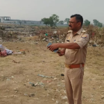 हापुड़ में एक महिला की निर्मम हत्या कर दी गई,शव श्मशान स्थल के पास फेंका गया
