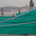 सी एम योगी ने नमो घाट में जमीन धंसने की घटना पर मामले की जांच कराने और मरम्मत का दिया निर्देश