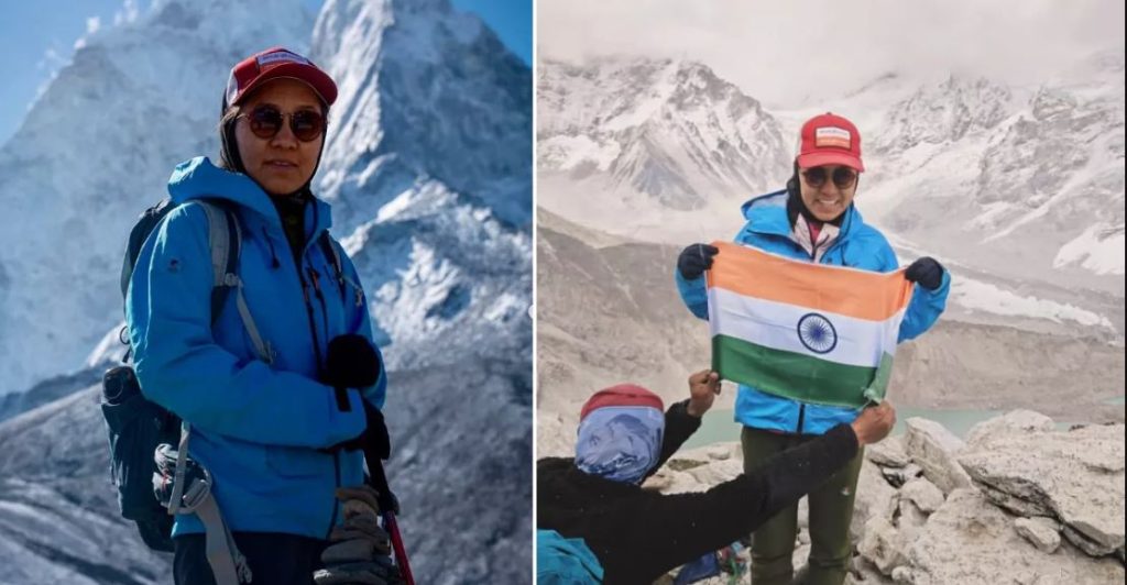 हिमाचल की बेटी छोंज़िन एंगमो ने माउंट एवरेस्ट पर चढ़ने वाली भारत की पहली नेत्रहीन महिला बनी, रचा इतिहास