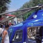 A major accident was averted in Rudraprayag, a technical fault occurred in the helicopter, emergency landing was made on the road