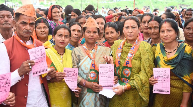 भाजपा ने नारों को यथार्थ में बदला : रेखा आर्या