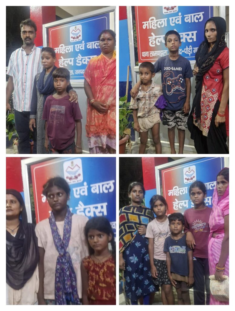बाल संरक्षण अभियान के अंतर्गत 43 नाबालिगों का रेस्क्यू, अभिभावकों को दी गयी सख़्त चेतावनी एवं परामर्श