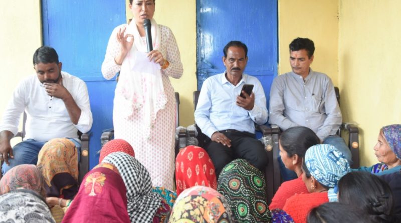 पंक्ति के अंतिम व्यक्ति तक पहुंचा विकास-  रेखा आर्या