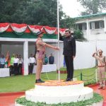मुख्य सचिव आनन्द बर्द्धन ने 79वें स्वतंत्रता दिवस के शुभ अवसर पर किया ध्वजारोहण