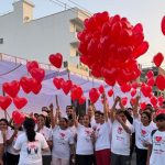 Doctors at Shri Mahant Indiresh Hospital spread the message of keeping the heart healthy through cyclothon and walkathon
