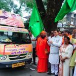 सीएम धामी ने डॉ० भीमराव अम्बेडकर समाज कल्याण बहुउद्देशीय शिविर रथ को हरी झंडी दिखाकर किया रवाना