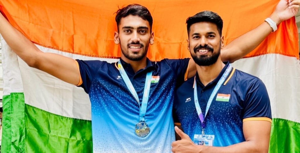 Abhinav Bhatnagar of Dehradun brought laurels to the country and the state in the sports world