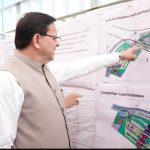 सीएम धामी ने निर्माणाधीन लैंड पोर्ट परियोजना का किया स्थलीय निरीक्षण