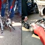 रोडवेज बस की चपेट में आने से दो छात्रों की मौत, एक गंभीर