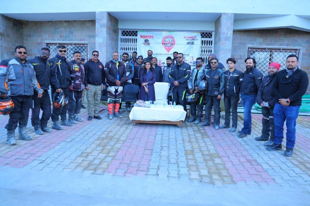 एडवेंचर टूरिज्म को बढ़ावा देने पौड़ी पहुँचे देशभर से एफ.एस.आर.एम.सी राइडर्स